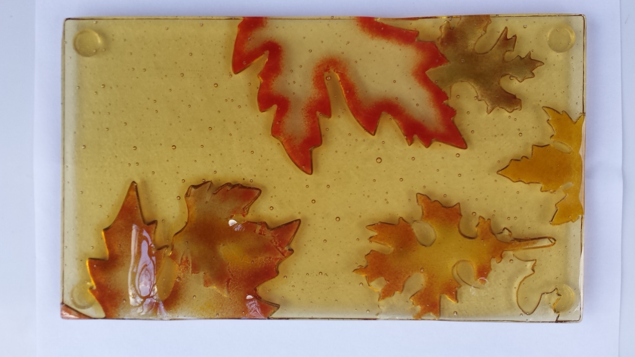 Autumn Leaves Kiln Carve